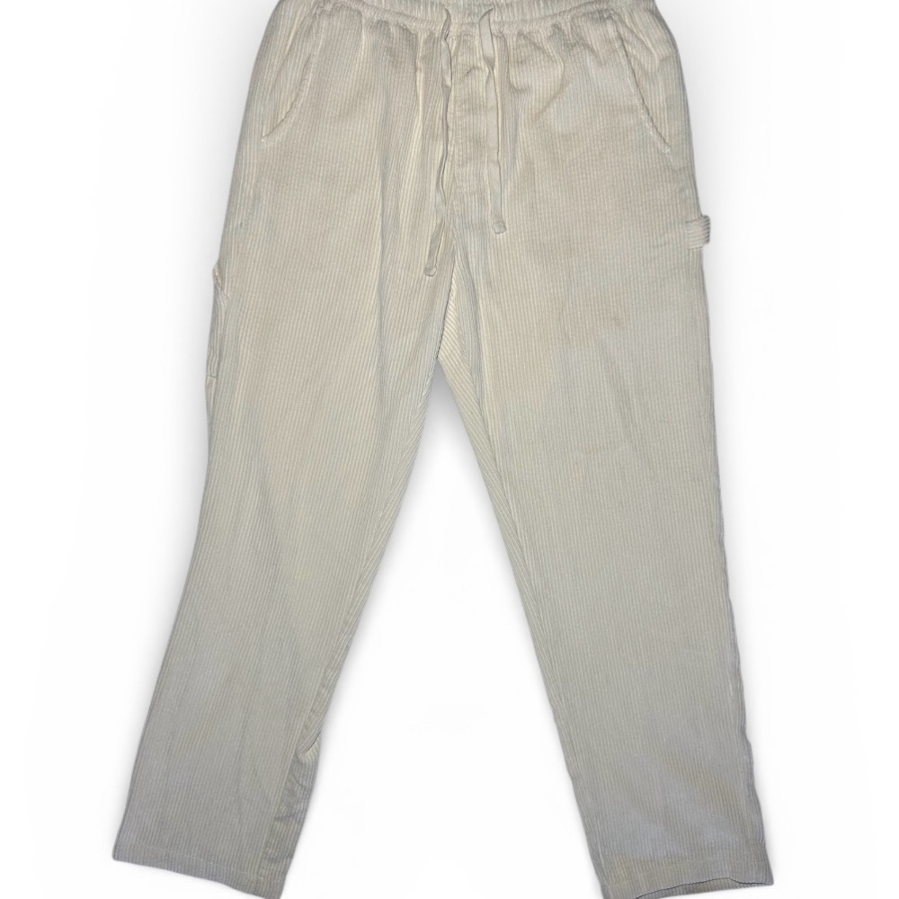 Vintage Forever 21 Men's Cream Pants Size Large